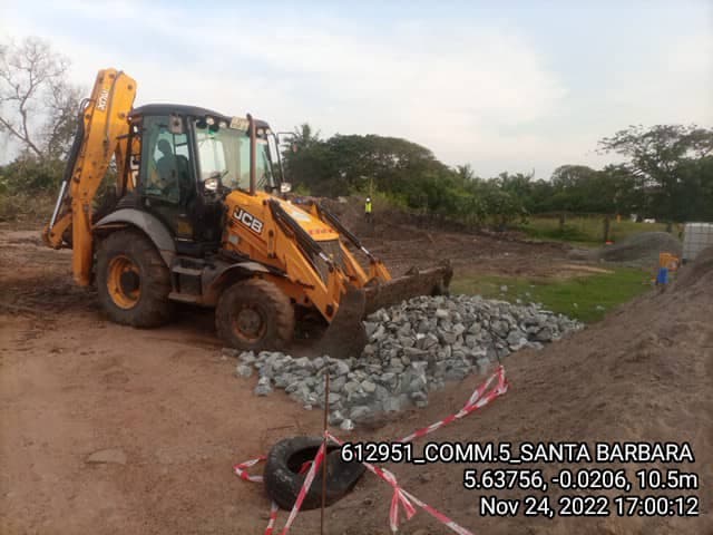 Building of ATC site in Bono Region