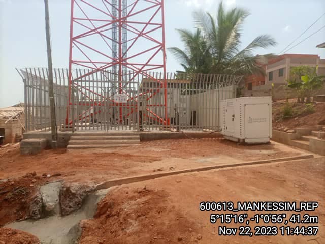 Building of Helois Tower in Greater Accra Region